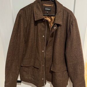 Bonobos Men's Dark Brown Shirt Jacket